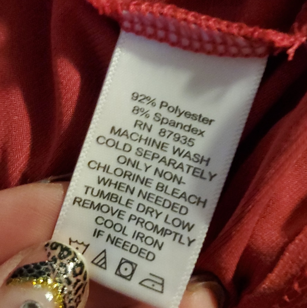 NWOT Susan Grave pink blouse with swoop collar - Picture 4 of 7